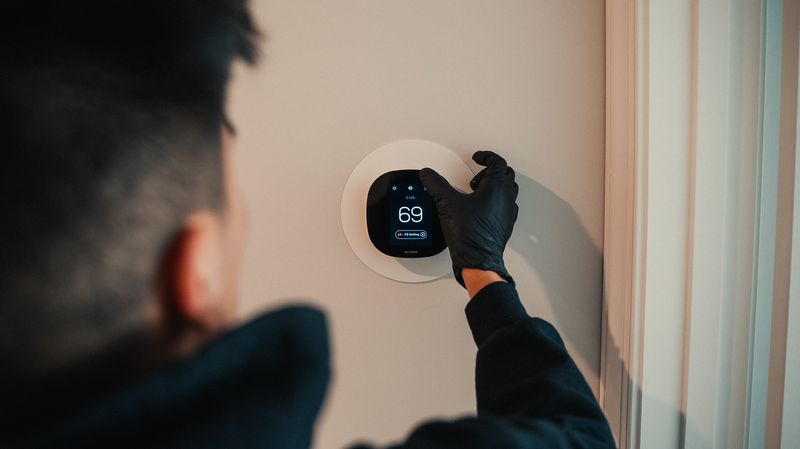 Smart thermostat install